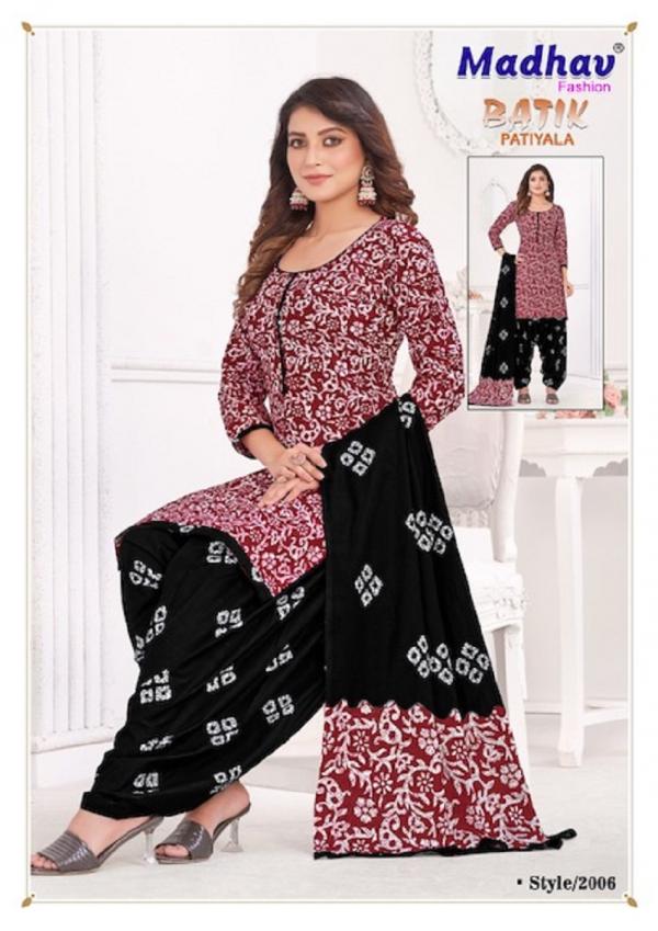 Madhav Batik Patiyala vol 2 Pure Cotton Printed Dress Material